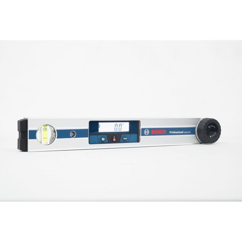 Bosch GAM 220 Digital Angle Finder (0-220°) 40cm | Bosch by KHM Megatools Corp. Bosch GAM 220 Digital Angle Finder (0-220°) 40cm | Bosch by KHM Megatools Corp.